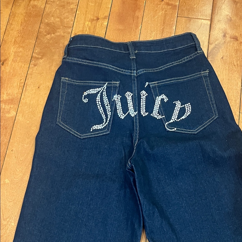 Juicy Couture Women's Navy High Rise Jeans
